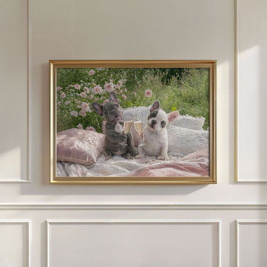 Picnic Toast, Horizontal, Wall Art