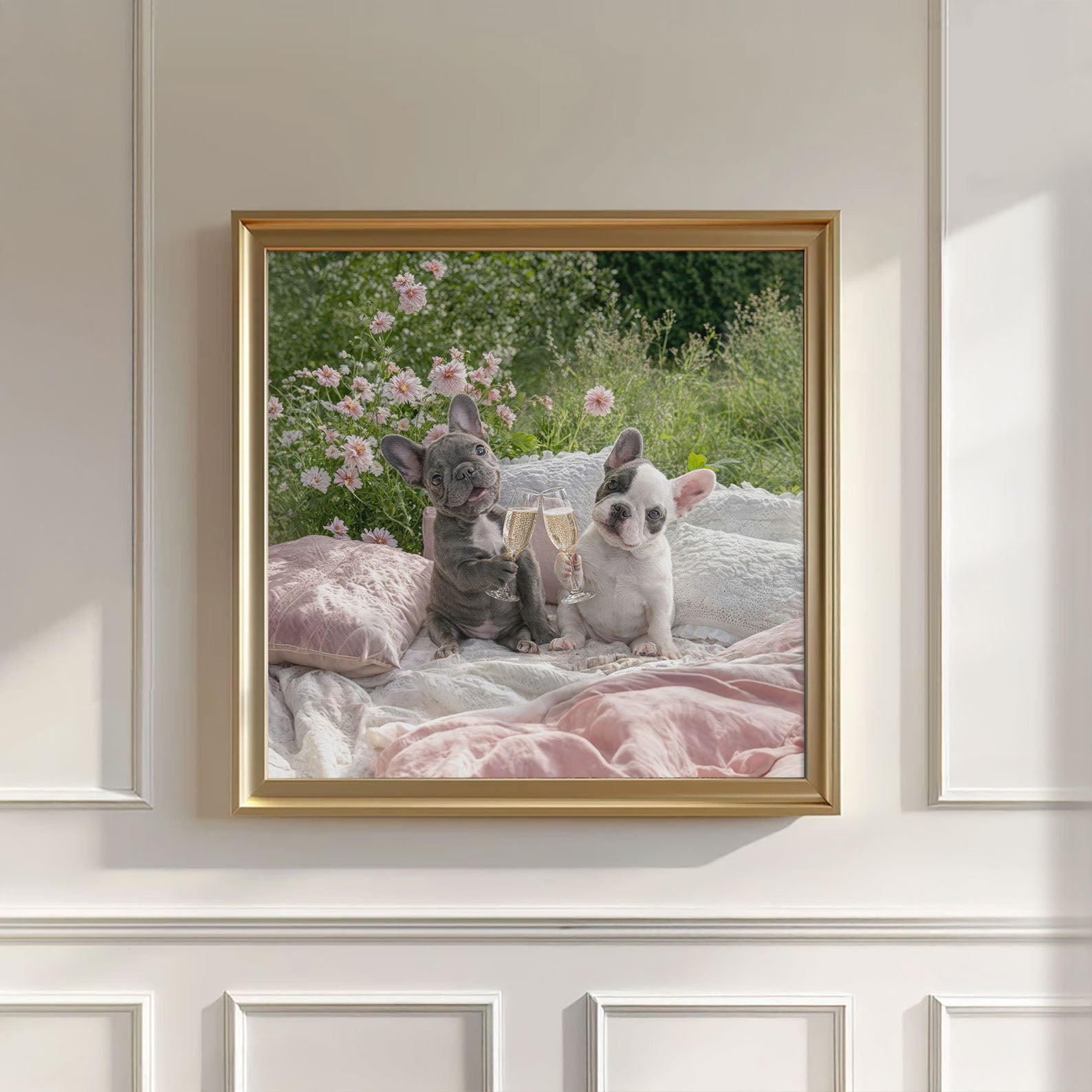 Picnic Toast, Square, Wall Art