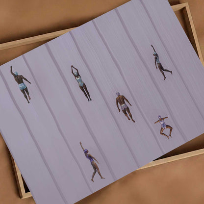 Pink Escape, Horizontal, Art Print