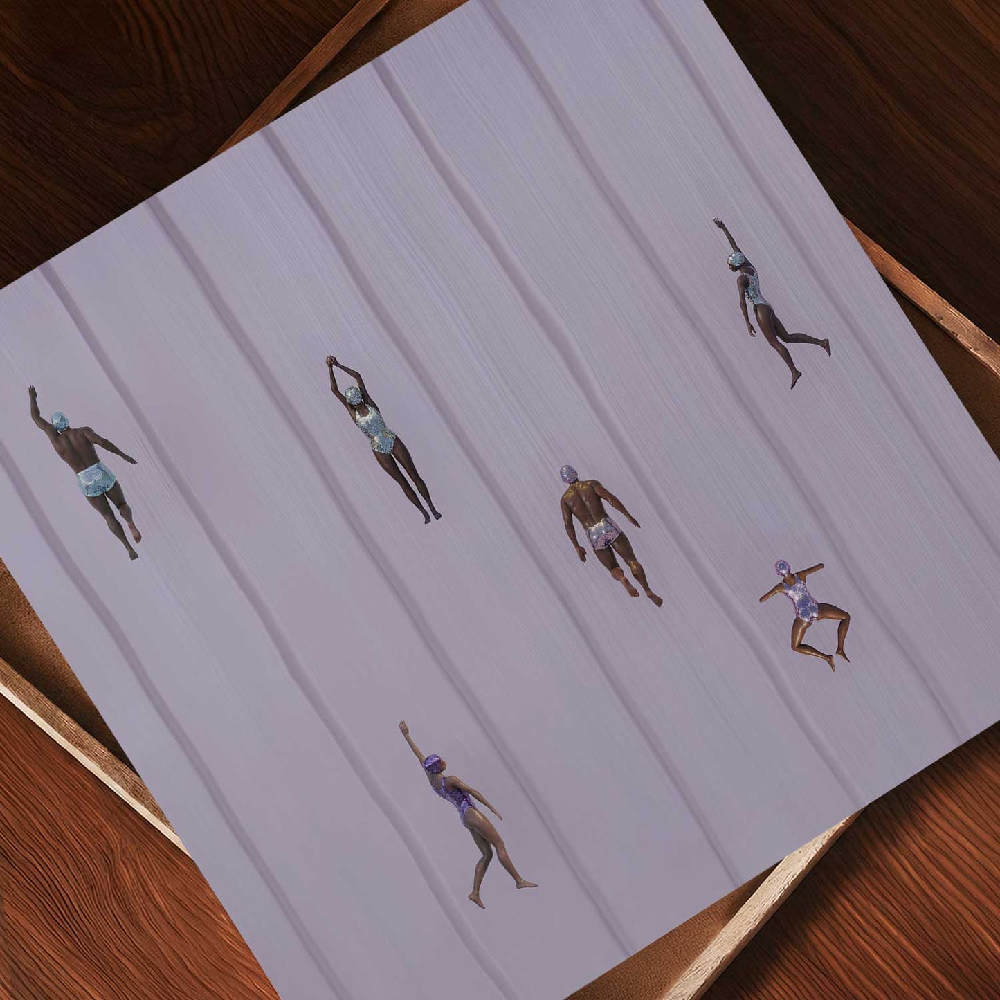 Pink Escape, Square, Art Print