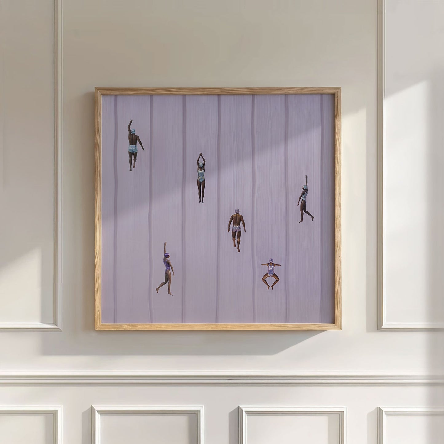 Pink Escape, Square, Wall Art