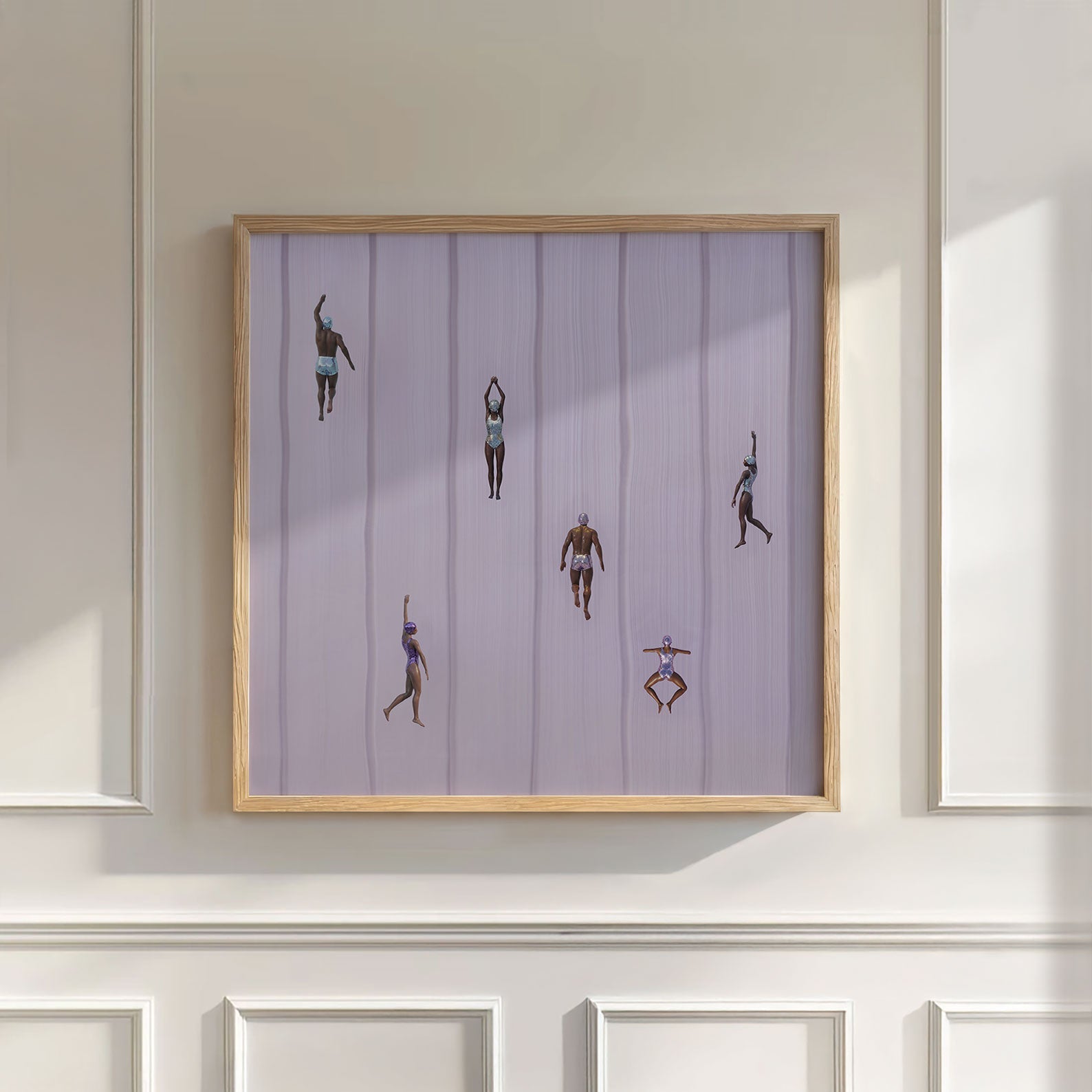 Pink Escape, Square, Wall Art