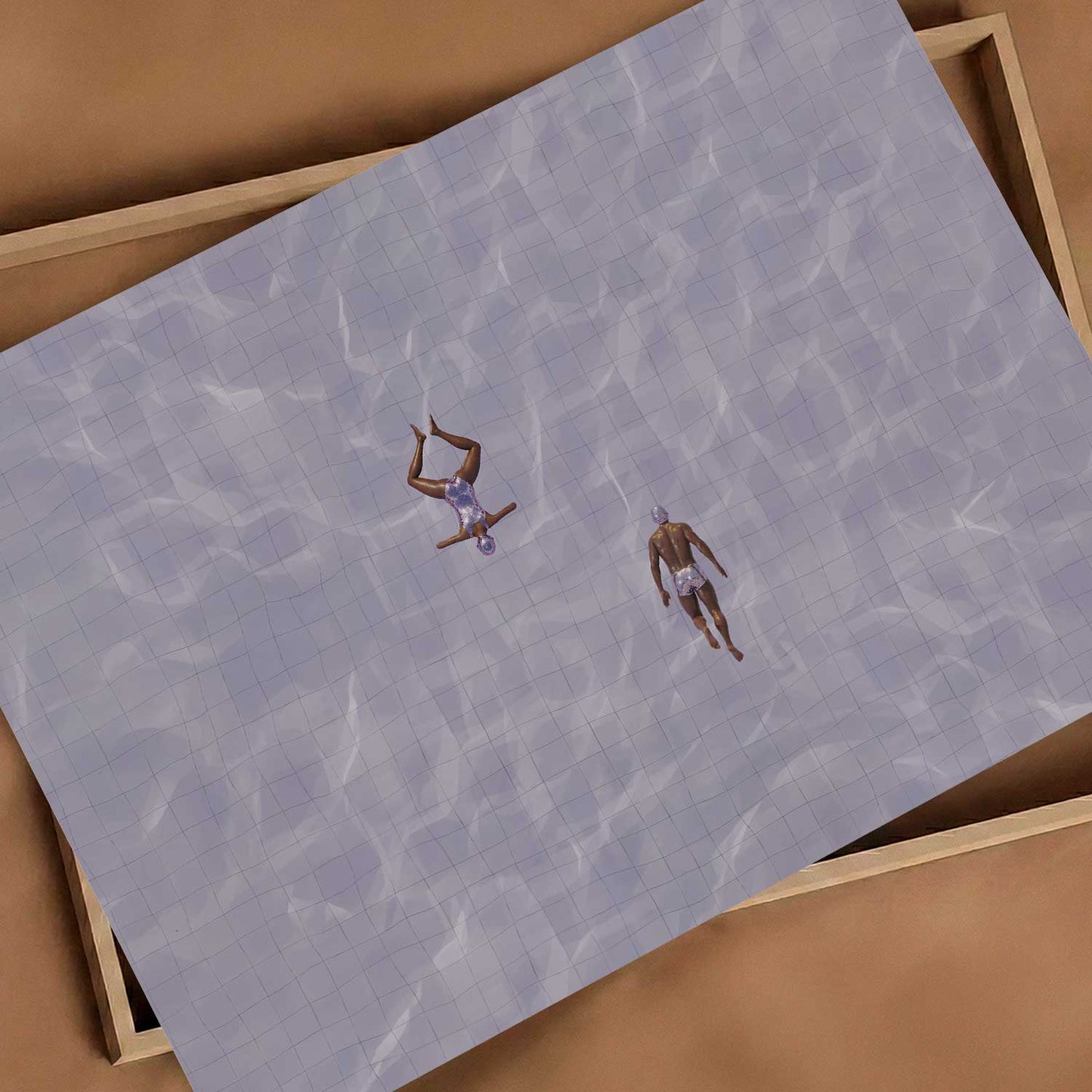 Pink Summer, Horizontal, Art Print