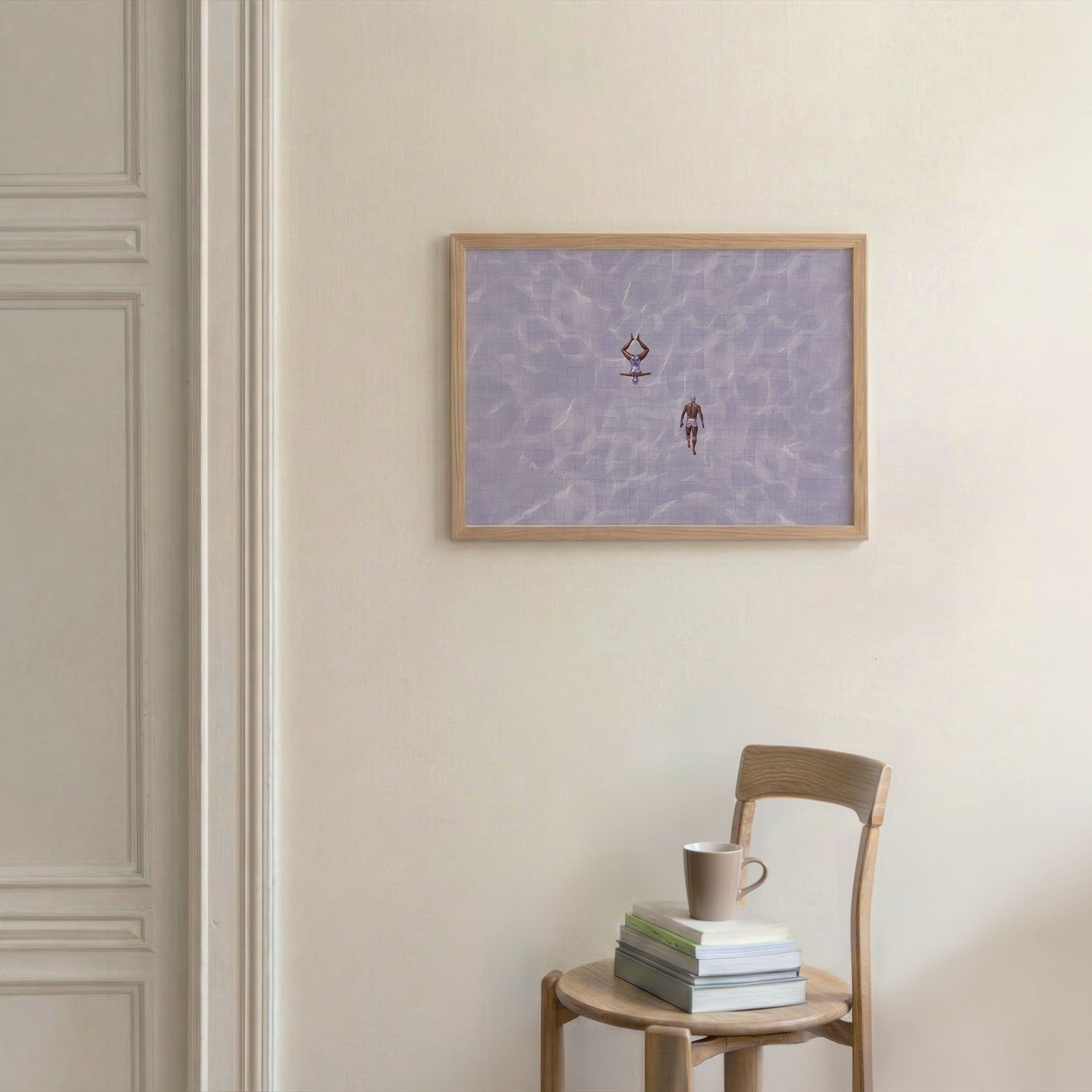 Pink Summer, Horizontal, Framed Art