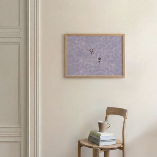 Pink Summer, Horizontal, Framed Art