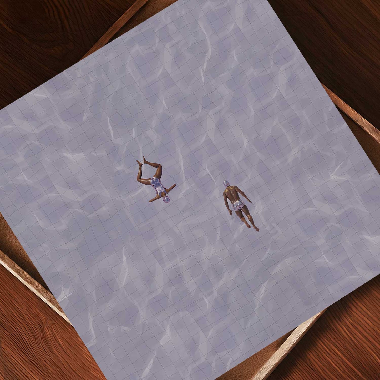 Pink Summer, Square, Art Print