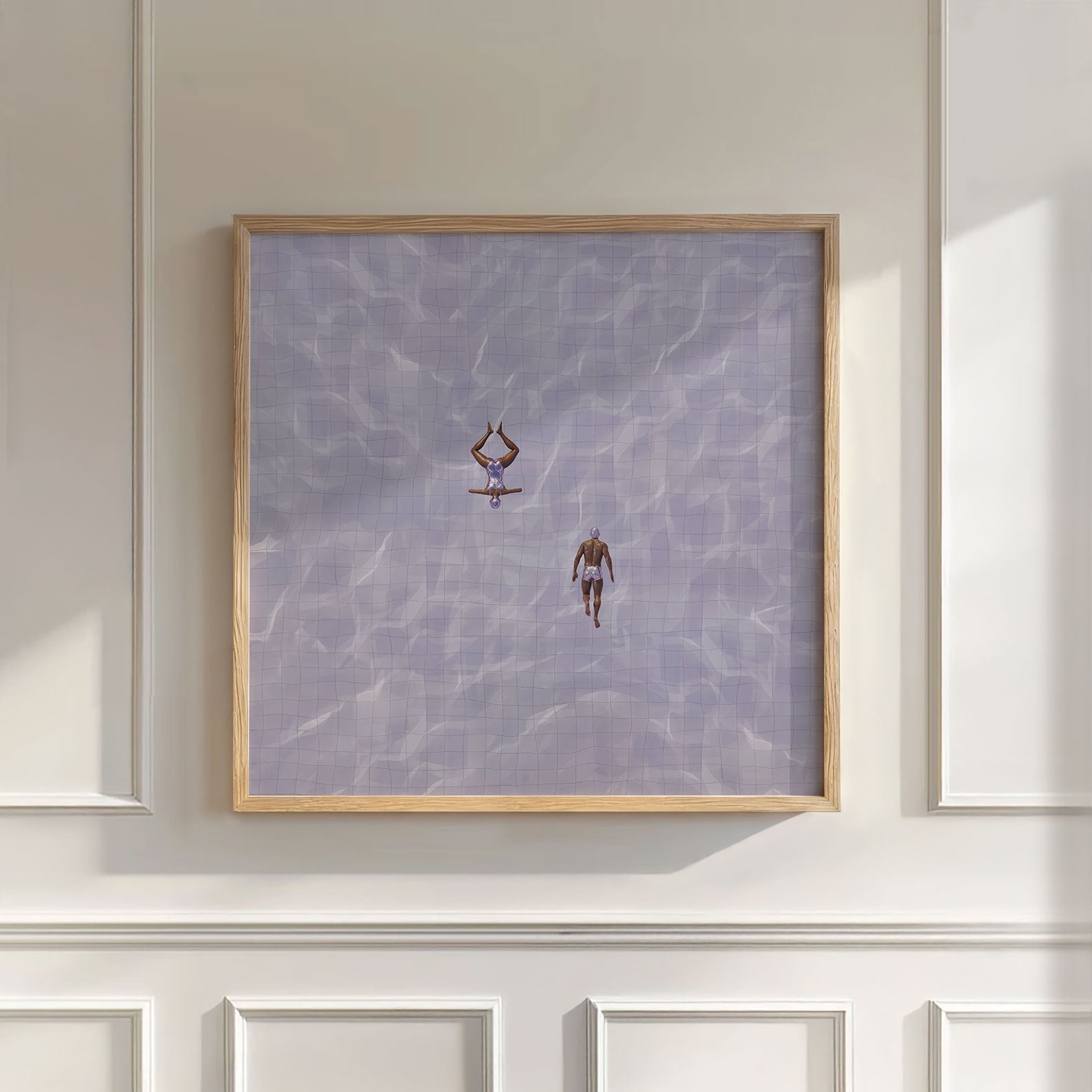 Pink Summer, Square, Wall Art