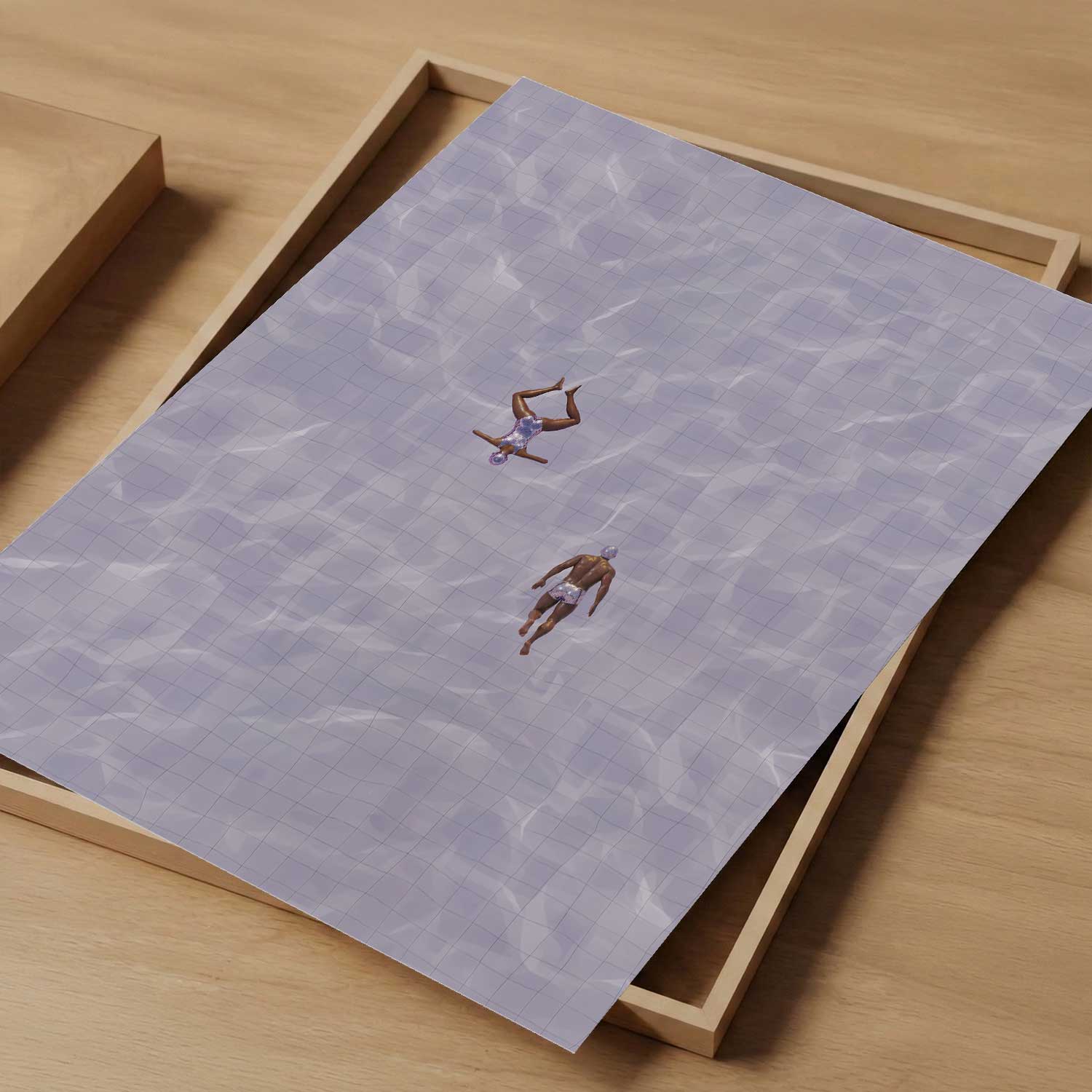 Pink Summer, Vertical, Art Print