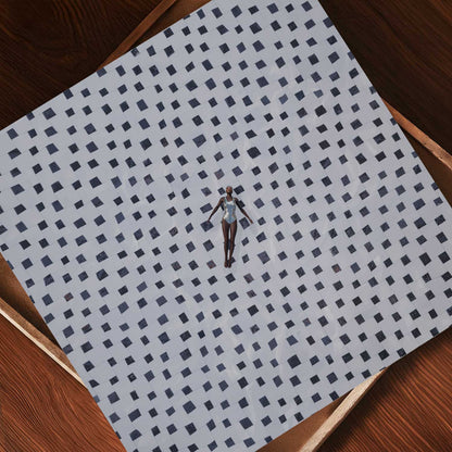 Pool Bliss, Square, Art Print