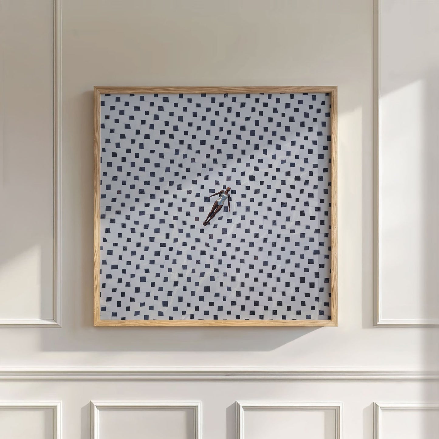 Pool Bliss, Square, Wall Art