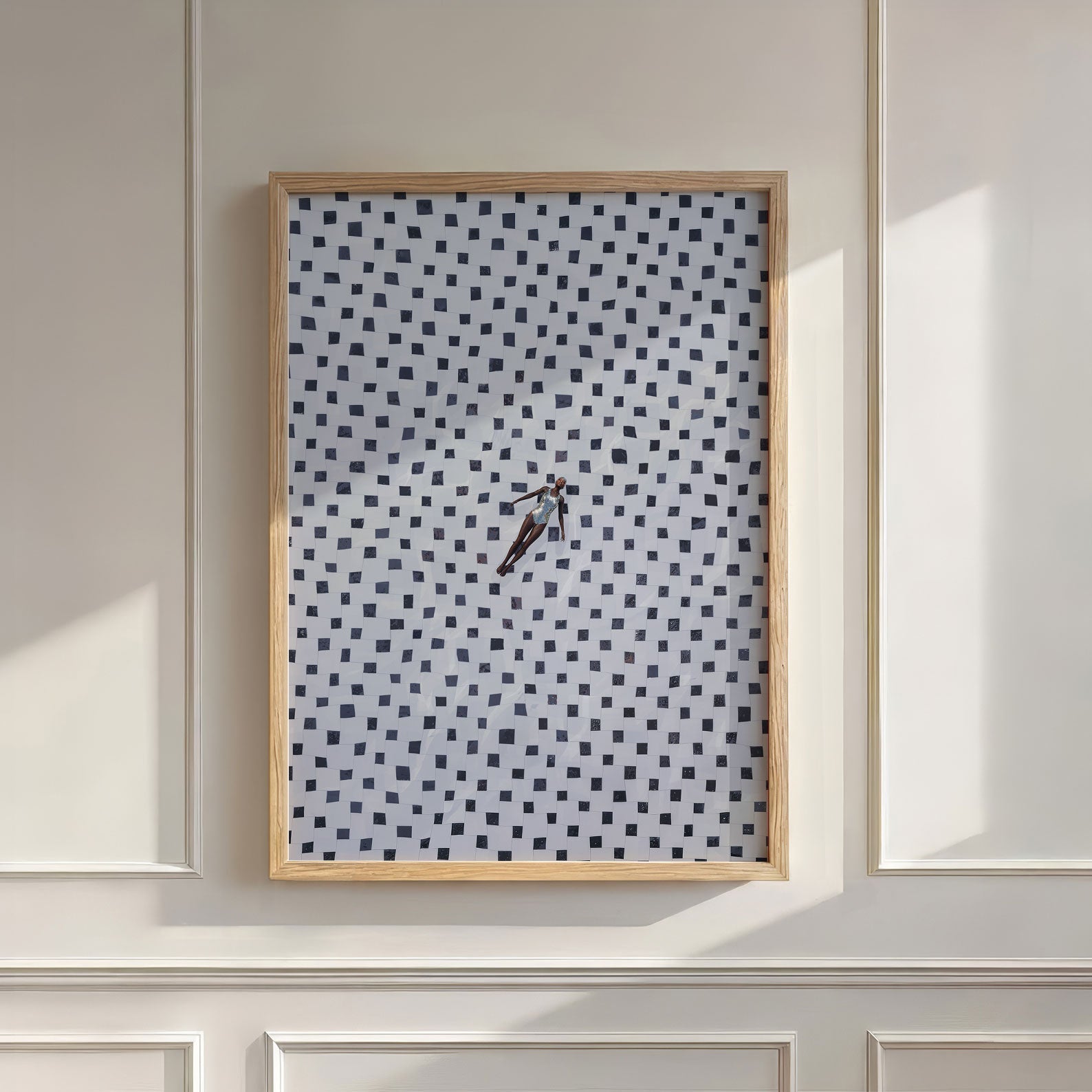 Pool Bliss, Vertical, Wall Art