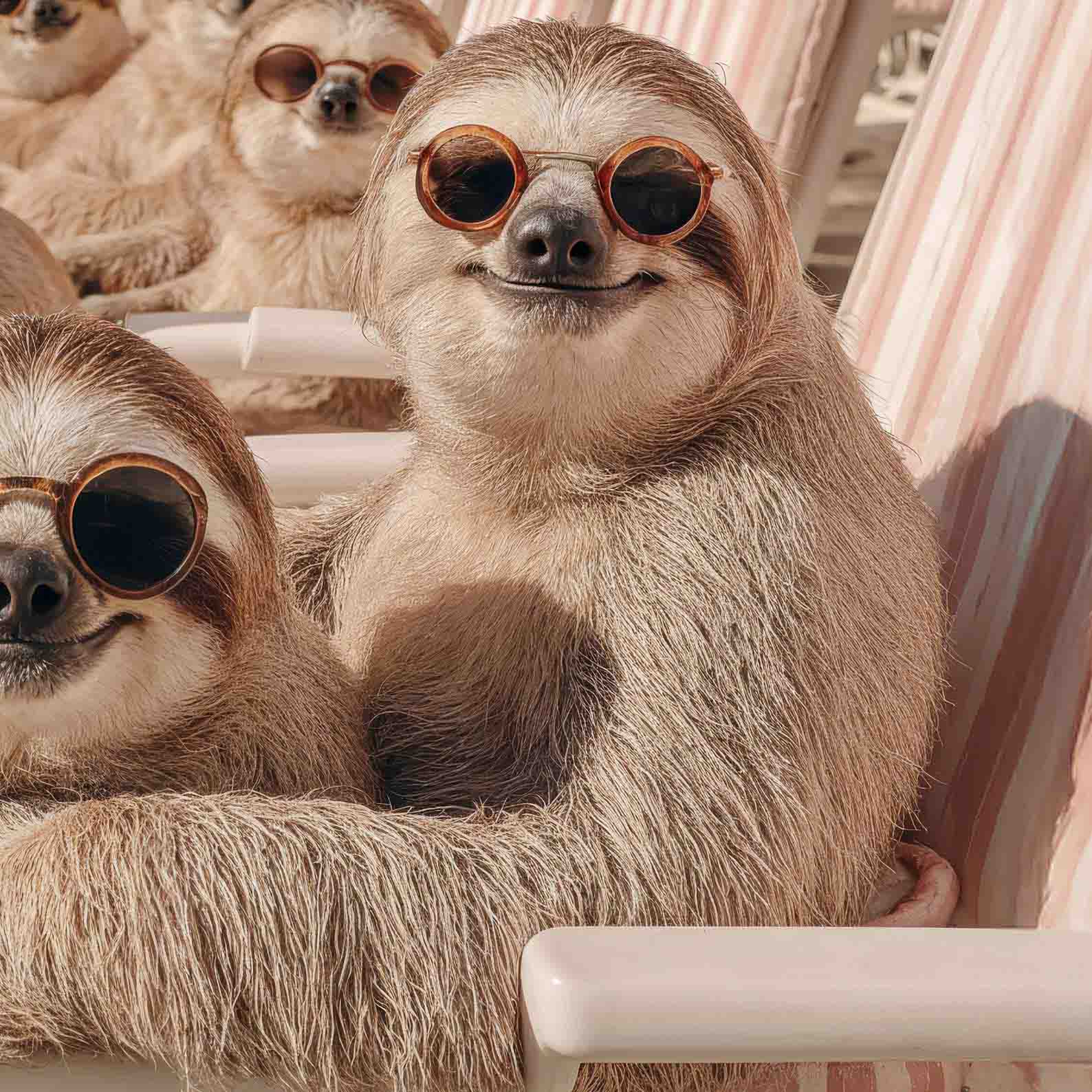 Extreme Close Up Detail Of Poolside Paradise I