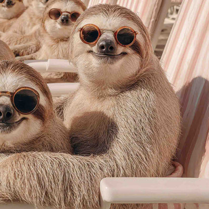 Extreme Close Up Detail Of Poolside Paradise I