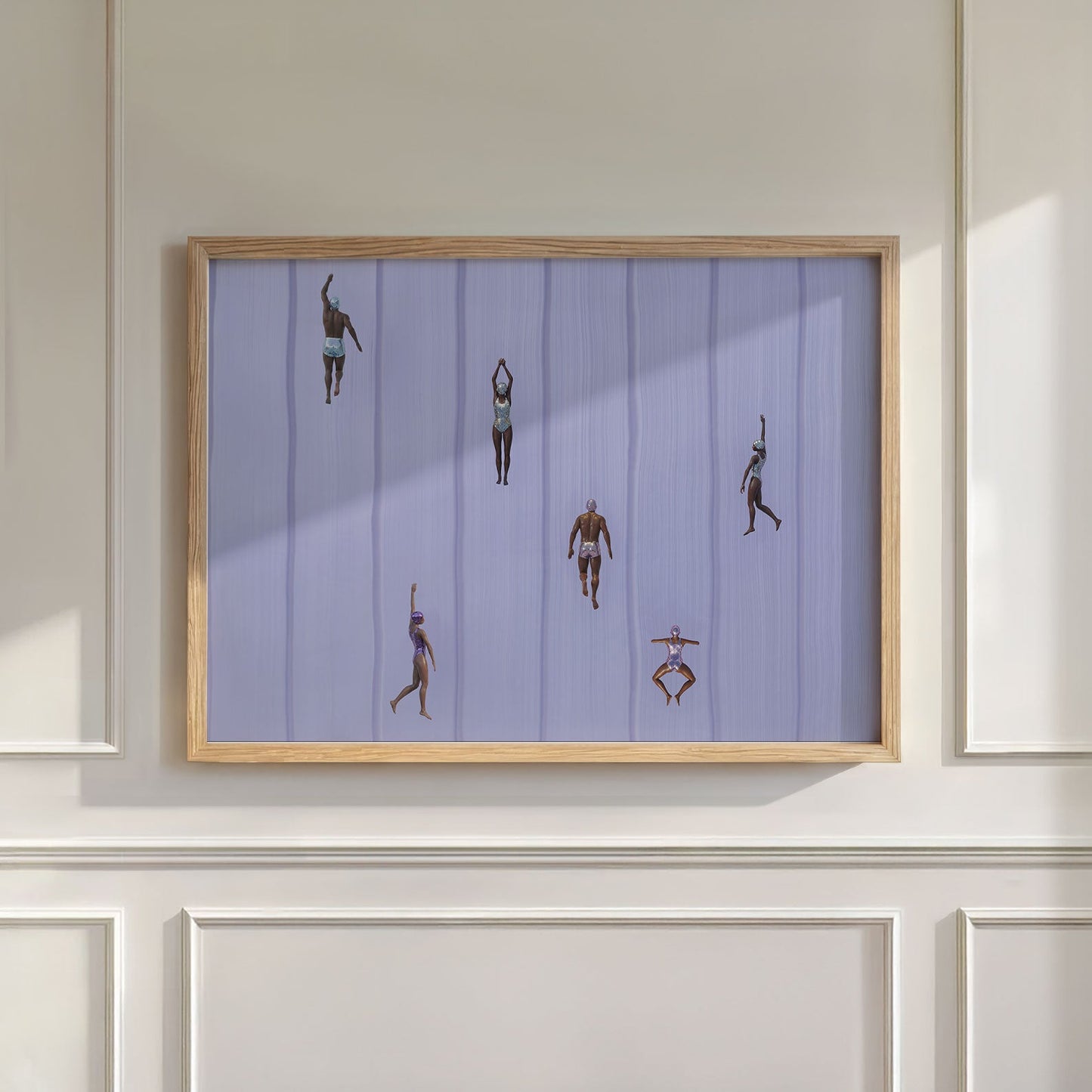 Purple Escape, Horizontal, Wall Art