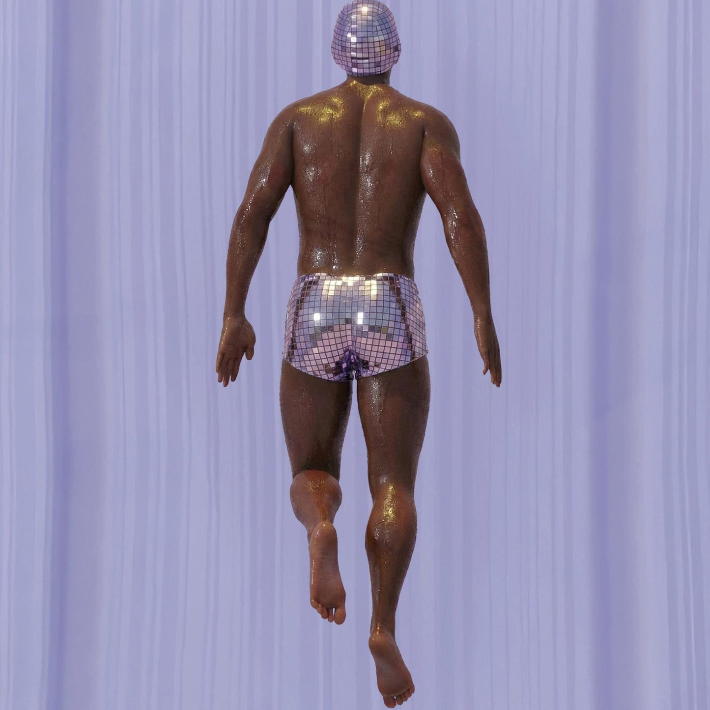 High Definition Print Quality Detail Of Purple Escape