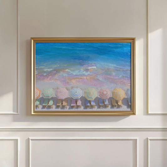 Rainbow Coast, Horizontal, Wall Art