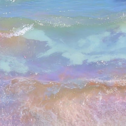 Extreme Close Up Detail Of Rainbow Coast
