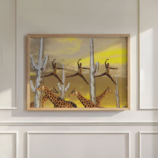 Safari Party, Horizontal, Wall Art