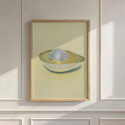 Silver Avocado, Vertical, Wall Art