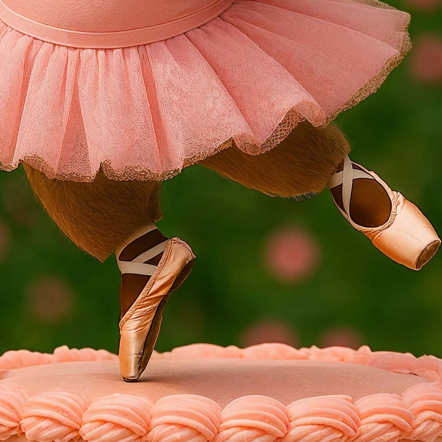 High Resolution Art Texture Of Sloth Ballerina