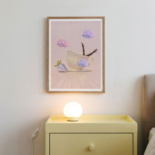 Solo Dance, Vertical, Framed Art