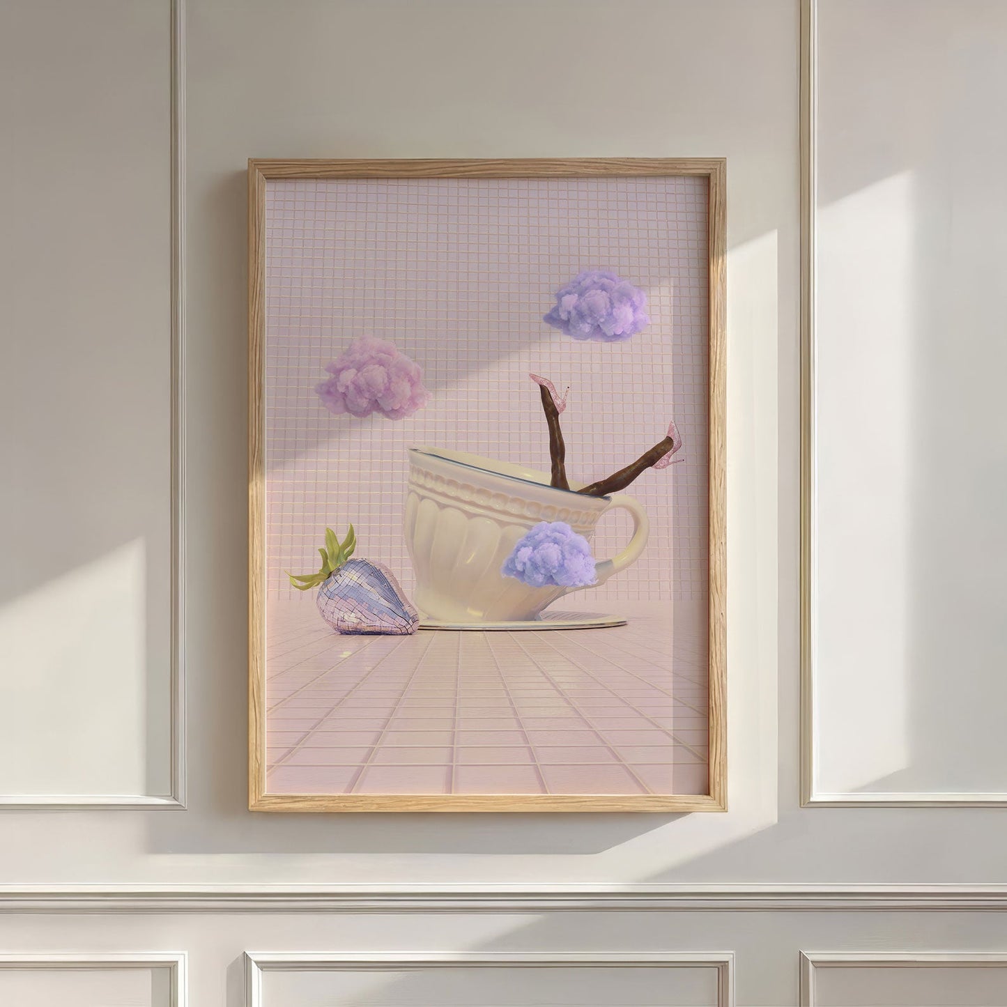 Solo Dance, Vertical, Wall Art
