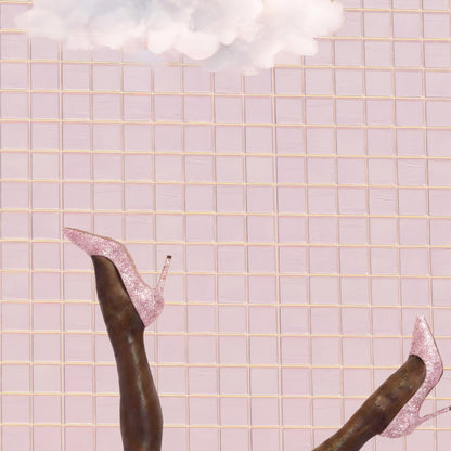 Extreme Close Up Detail Of Strawberry Milk Solo