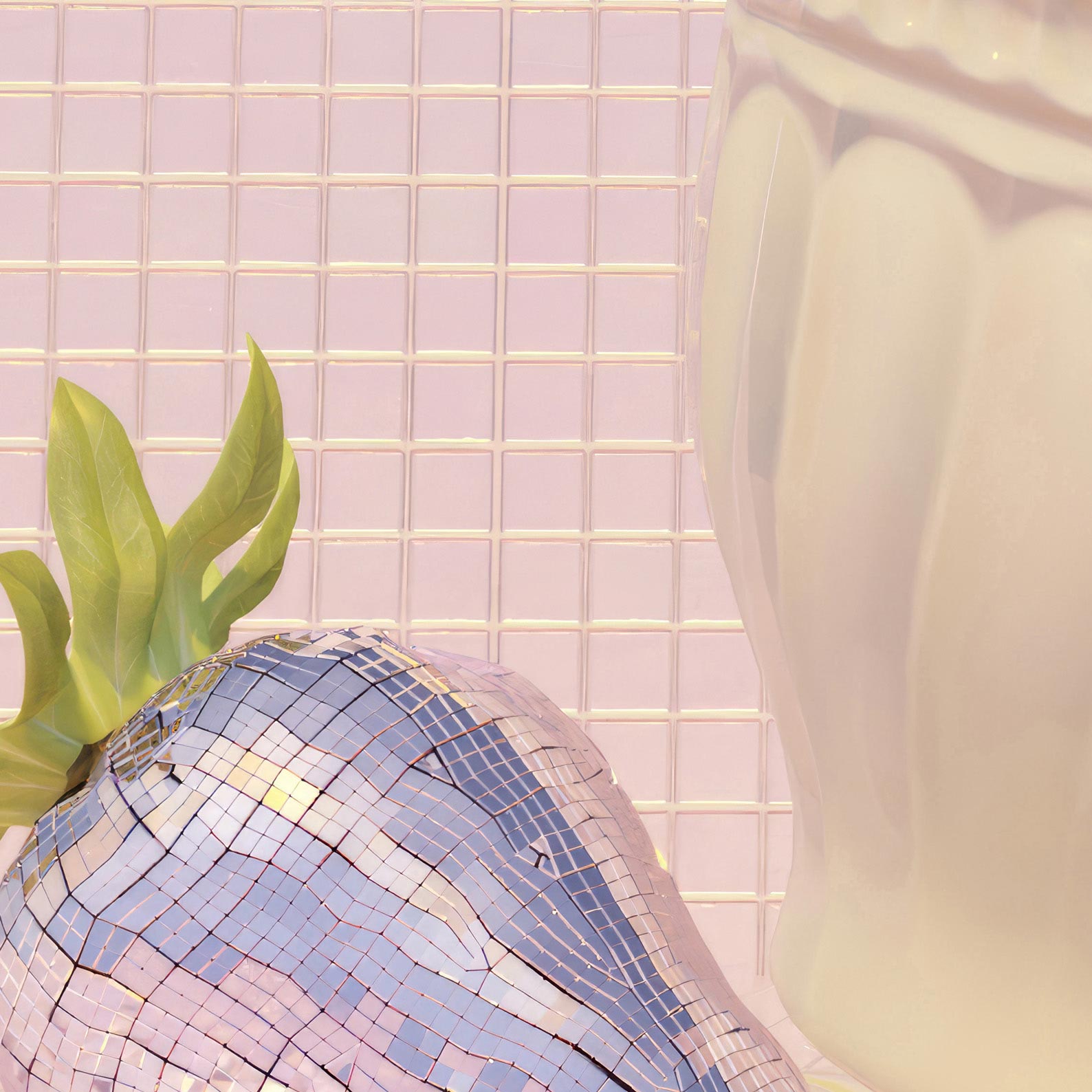 High Resolution Art Texture Of Strawberry Solo Dance