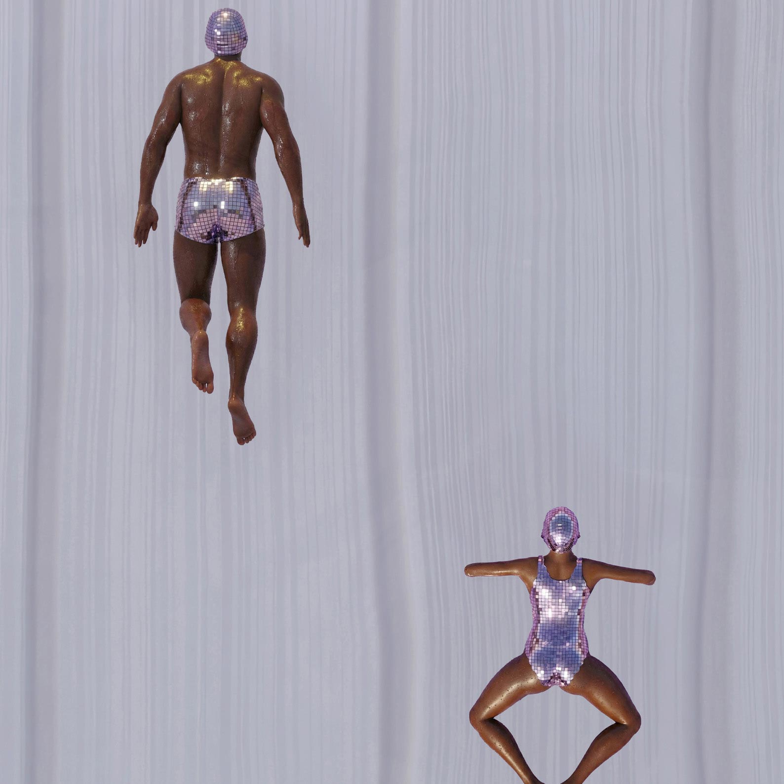 High Resolution Art Texture Of Summer Bliss