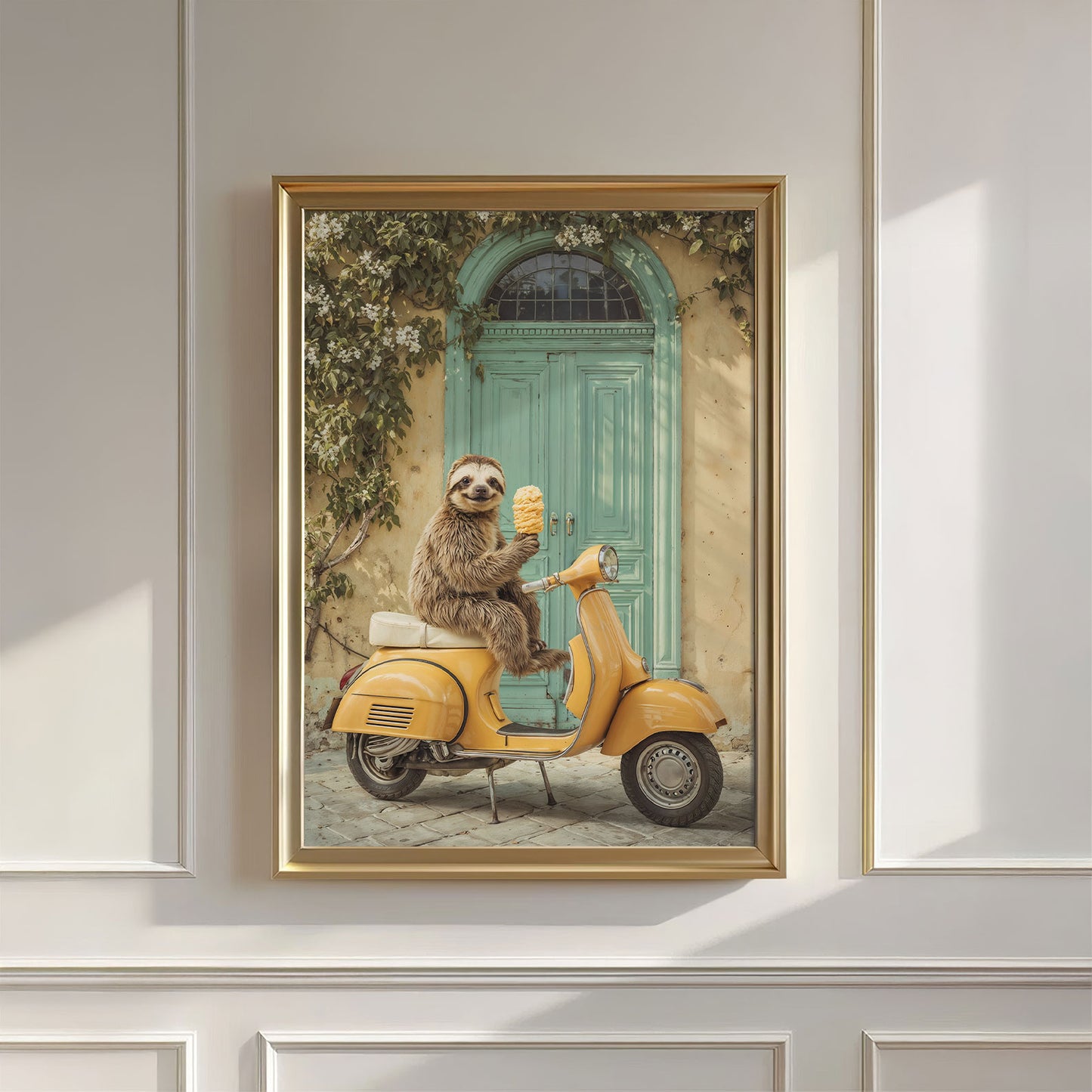 Summer Escape, Vertical, Wall Art