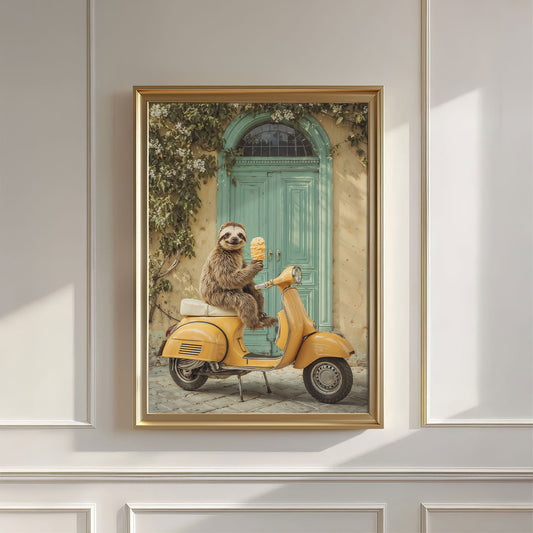 Summer Escape, Vertical, Wall Art