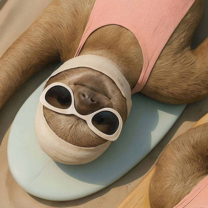 High Resolution Art Texture Of Sunbathing On The Beach