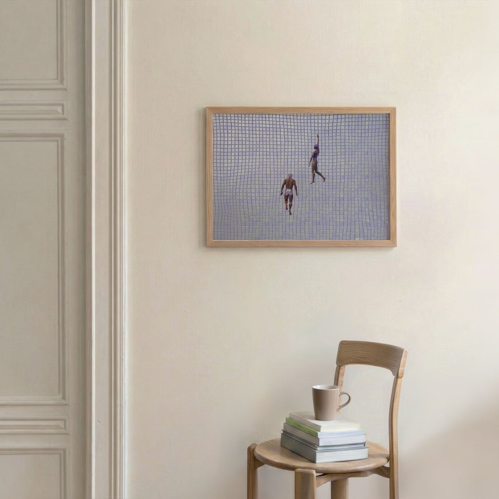 Sunday Morning, Horizontal, Framed Art