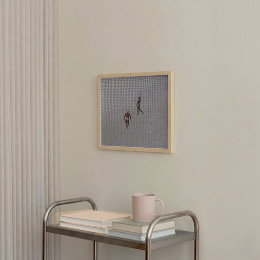 Sunday Morning, Square, Framed Art