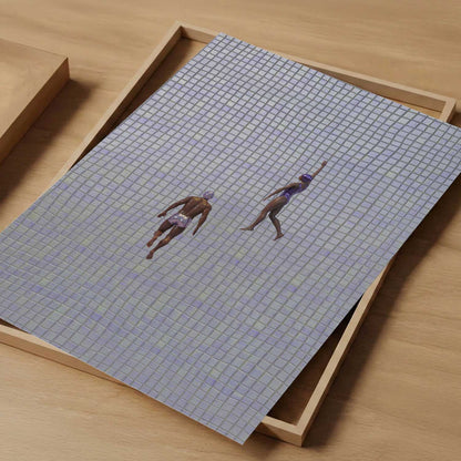 Sunday Morning, Vertical, Art Print