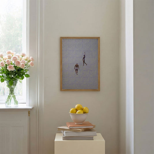 Sunday Morning, Vertical, Framed Art