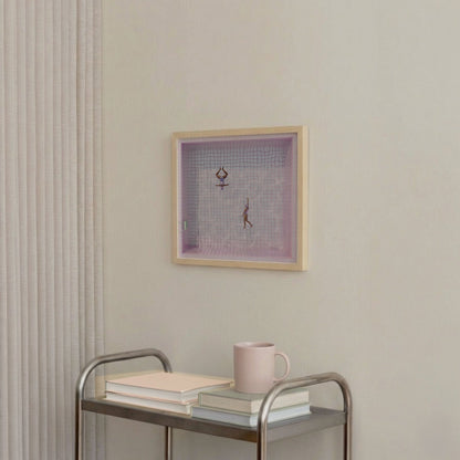 Sunday Rituals B, Square, Framed Art