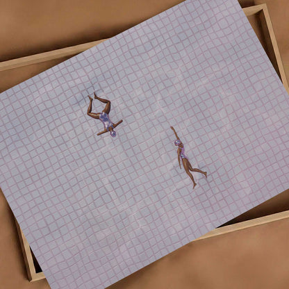 Sunday Rituals, Horizontal, Art Print