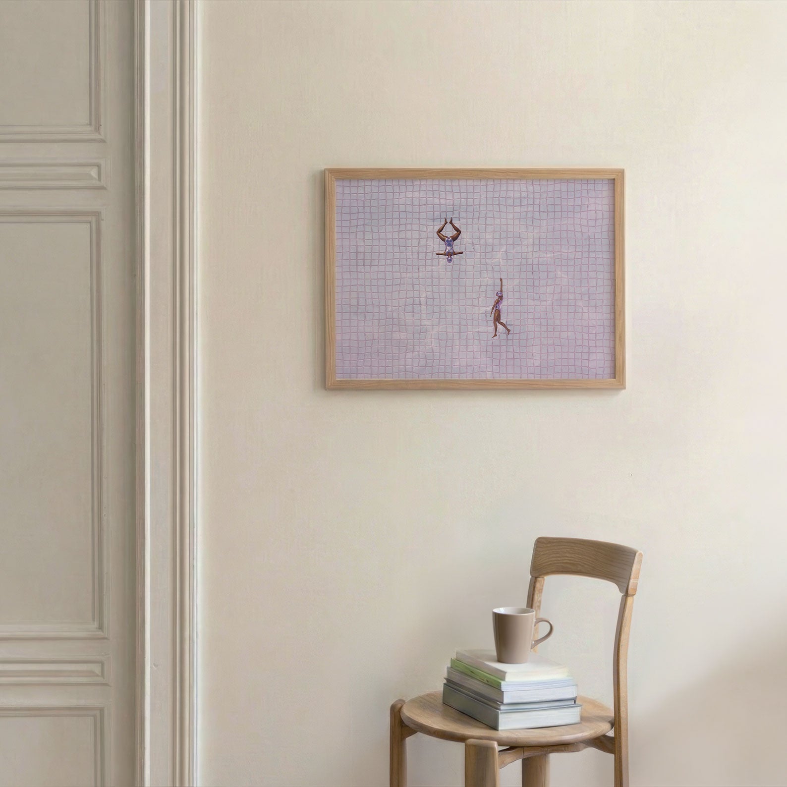 Sunday Rituals, Horizontal, Framed Art