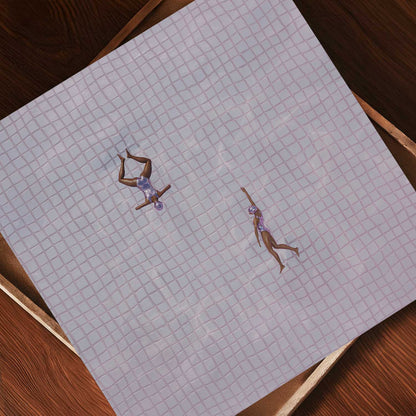 Sunday Rituals, Square, Art Print