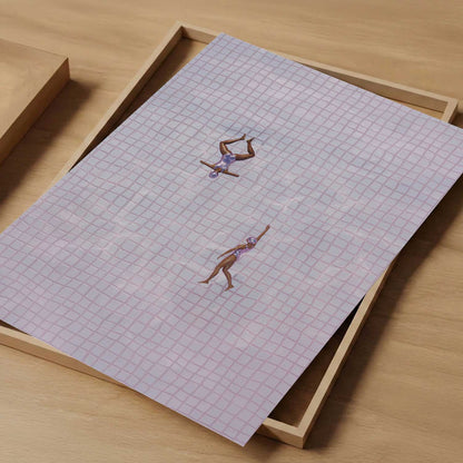 Sunday Rituals, Vertical, Art Print