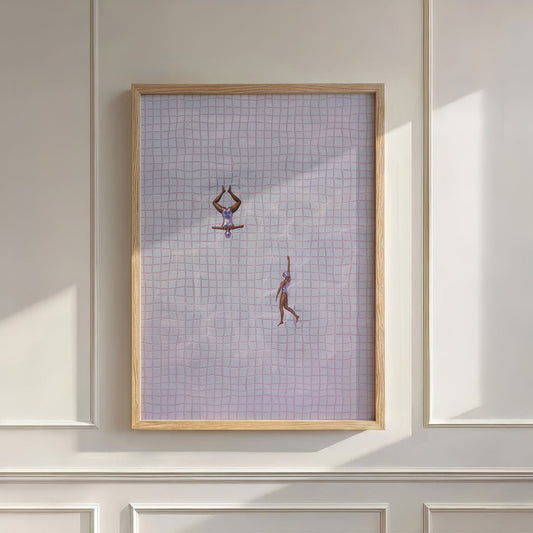 Sunday Rituals, Vertical, Wall Art