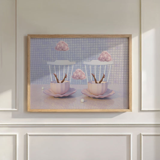 Twin Dance, Horizontal, Wall Art