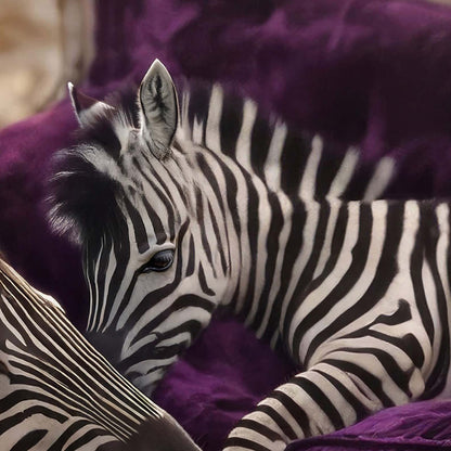 High Resolution Art Texture Of Zebra Whisper