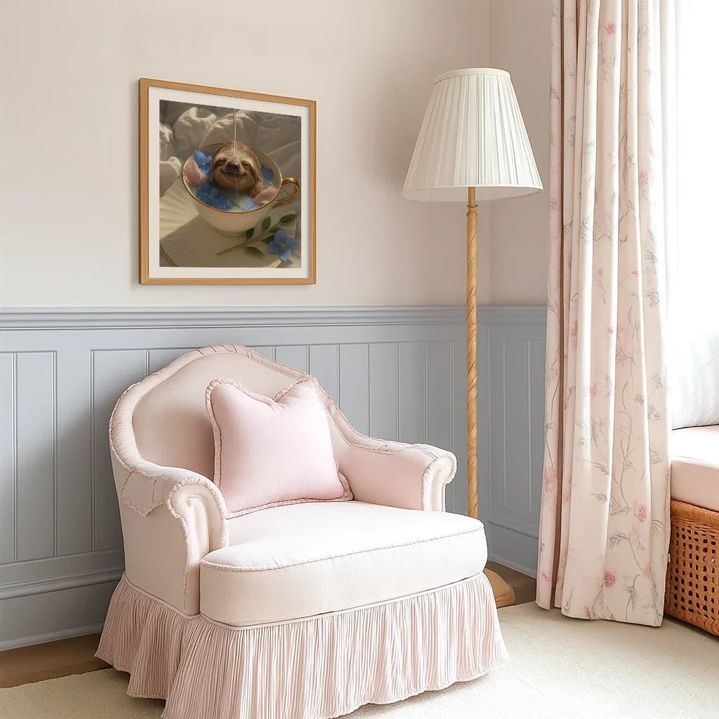 Bath in the Teacup Print - Mooon Gallery