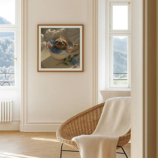 Bath in the Teacup Print - Mooon Gallery