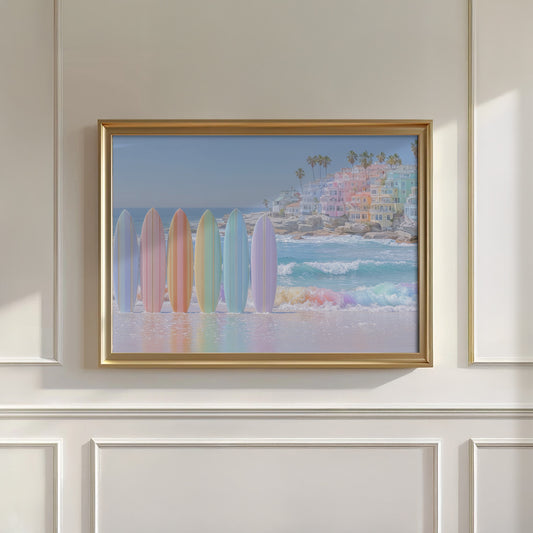 Colorful Surfboards, Horizontal