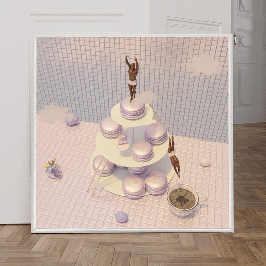 diving into coffee - Mooon Gallery