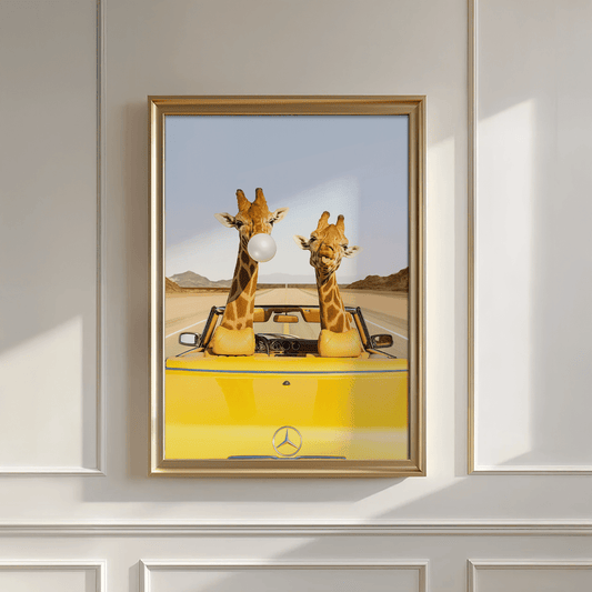 giraffee kiss - Mooon Gallery