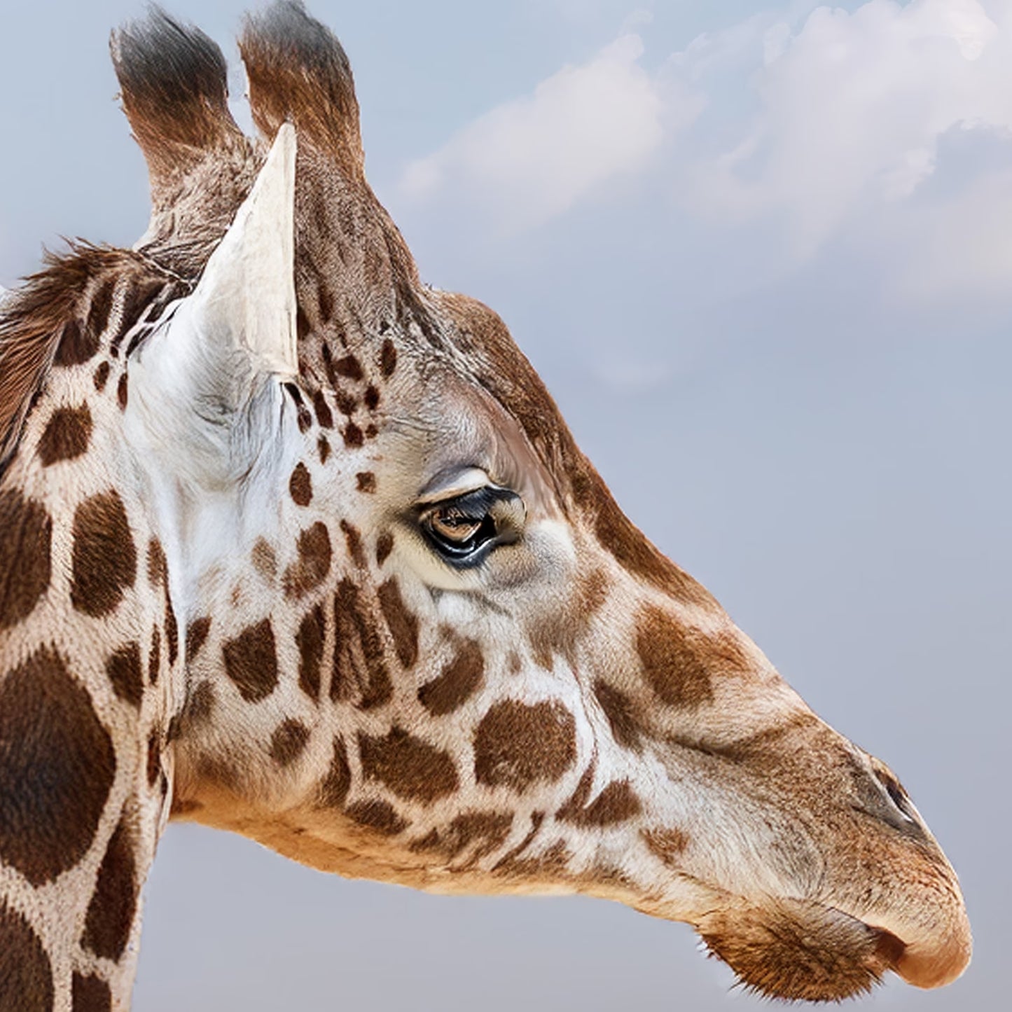 Giraffee in Lake